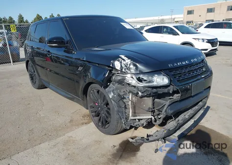 2016 Land Rover Range Rover Sport 5.0L V8 Supercharged/5.0L V8 Supercharged Dynamic z USA, uszkodzony, nr VIN SALWR2EF2GA556851